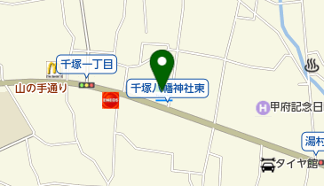 ファミリーマート 甲府千塚店の地図画像