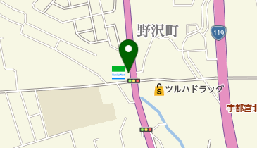 ファミリーマート 宇都宮野沢店の地図画像