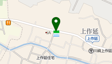 ファミリーマート 上作延店の地図画像