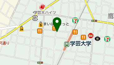 ファミリーマート 学芸大学駅西店の地図画像