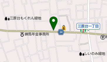 ファミリーマート 三原台一丁目店の地図画像