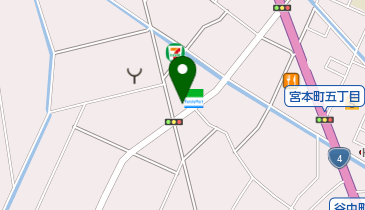 ファミリーマート 越谷谷中通り店の地図画像