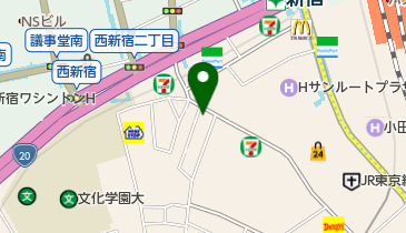 ファミリーマート 代々木二丁目北店の地図画像