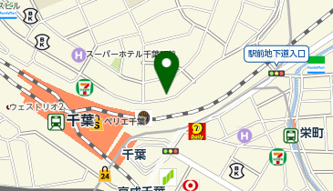 ファミリーマート 千葉弁天二丁目店の地図画像