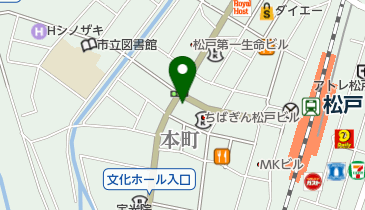 ファミリーマート 松戸本町店の地図画像