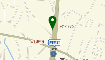 ファミリーマート 宇都宮駒生二丁目店の地図画像