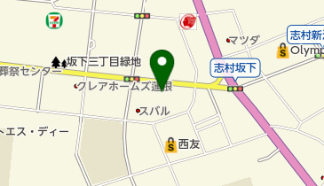 ファミリーマート 坂下二丁目店の地図画像