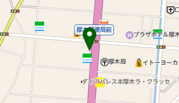 ファミリーマート 厚木恩名店の地図画像
