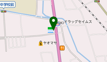 ファミリーマート 大井町上大井店の地図画像