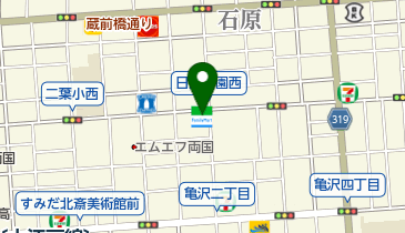 ファミリーマート 墨田亀沢二丁目店の地図画像