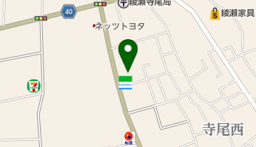 ファミリーマート 綾瀬寺尾西店の地図画像