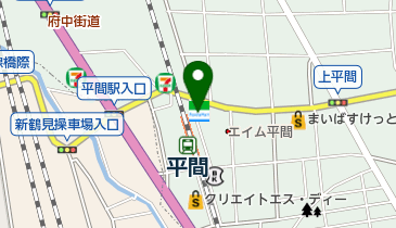 ファミリーマート 平間駅前店の地図画像
