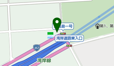 ファミリーマート 東扇島東店の地図画像
