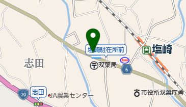 ファミリーマート 甲斐双葉塩崎店の地図画像
