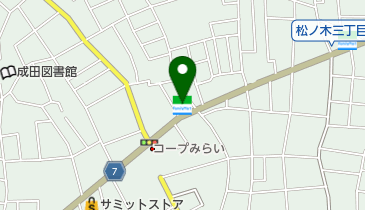 ファミリーマート 杉並成田東三丁目店の地図画像