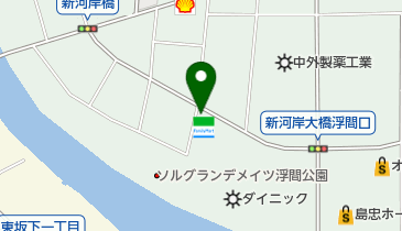 ファミリーマート 浮間五丁目店の地図画像