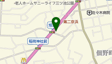 ファミリーマート 鶴見旭台店の地図画像