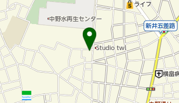 ファミリーマート 中野新井三丁目店の地図画像