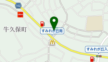 ファミリーマート サンズすみれが丘南店の地図画像