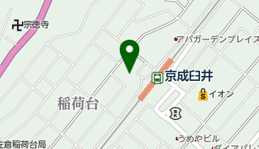 ファミリーマート 臼井駅北口店の地図画像