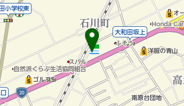 ファミリーマート 八王子甲州街道店の地図画像
