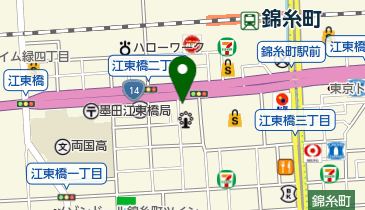 ファミリーマート 錦糸町ウインズ前店の地図画像