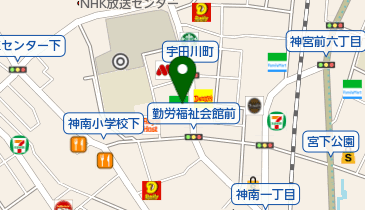 ファミリーマート 渋谷公園通り店の地図画像
