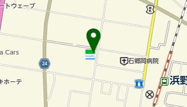 ファミリーマート 千葉浜野中央店の地図画像