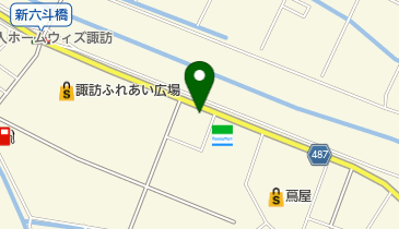 ファミリーマート 諏訪中洲工業団地店の地図画像