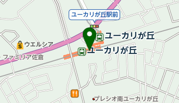 ファミリーマート ユーカリが丘駅店の地図画像