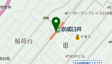 ファミリーマート うすい駅店の地図画像