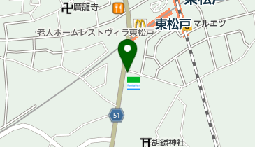 ファミリーマート 松戸紙敷店の地図画像