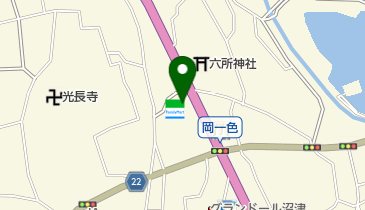 ファミリーマート 沼津岡一色店の地図画像