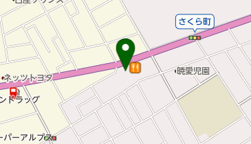 ファミリーマート 日野バイパス店の地図画像