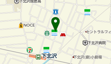ファミリーマート 下北沢駅北店の地図画像