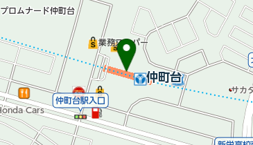 ファミリーマート 地下鉄仲町台駅店の地図画像