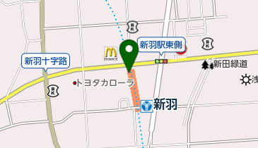 ファミリーマート 地下鉄新羽駅店の地図画像