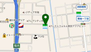 ファミリーマート 木場六丁目店の地図画像