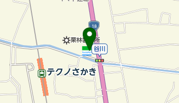 ファミリーマート テクノ坂城工業団地前店の地図画像