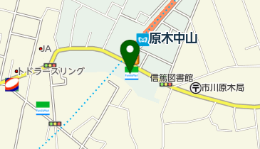 ファミリーマート 原木中山駅前店の地図画像