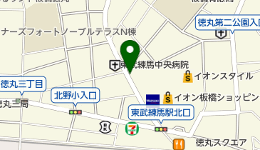 ファミリーマート 板橋徳丸二丁目店の地図画像