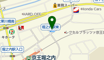 ファミリーマート 京王堀之内駅東店の地図画像