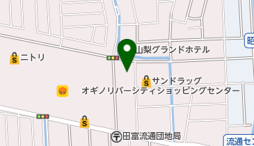 ファミリーマート 田富リバーサイド店の地図画像
