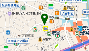 ファミリーマート 道玄坂二丁目店の地図画像