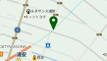 ファミリーマート ニーズ浦安店の地図画像