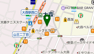 ファミリーマート 小浦大森駅東店の地図画像