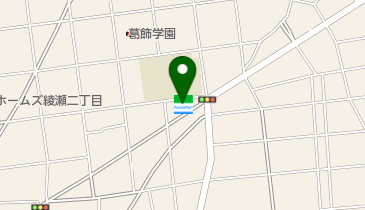 ファミリーマート 西亀有二丁目店の地図画像