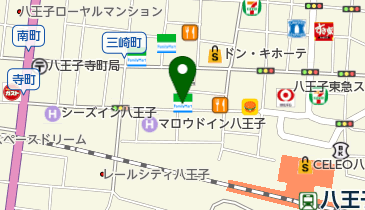 ファミリーマート 八王子みさき通り店の地図画像