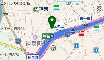 ファミリーマート 道玄坂上店の地図画像