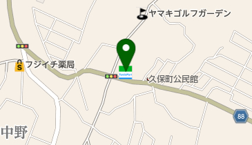 ファミリーマート 大渕久保町店の地図画像